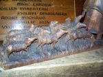 Sheppard and sheep carving - Antiques