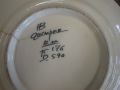 Assiette Quimper femme , 