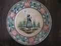 Assiette Quimper femme ,  - Antiquit�s