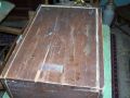 Nice 19th C candle box on original color3