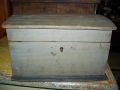 Pine tiny documents box Jean Philippe Toupin estate - Antiques