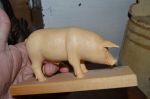 Cochon sculpté1