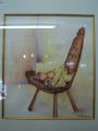 Albert Rousseau still life dry pastel - Antiques