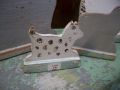 Animaux en pin et vieux plywood circa 1930