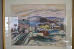 Henri Masson Watercolor  route de Ripon2