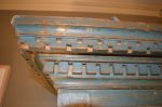 3 door Adams style pine armoire forged nails5