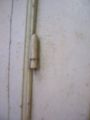 Armoire panneaux soulev�s, gonds et clous forg�s