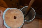 stoneware butter churn E.L. Farrar potery works Iberville QC6