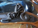 Left handed black powder gun - Antiques