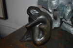 Bronze of a seated women - Antiques