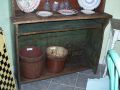 Outstanding forged nails open bucket buffet - Antiques