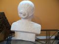 Orson Wheeler plaster bust. 6