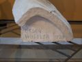 Orson Wheeler RCA buste en pl�tre sign�