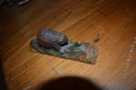 carved beaver - Antiques