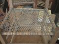 Bel ensemble de 4 chaises avec fod de babiche3