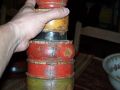 Beautifull tall turned candelabra  - Antiques