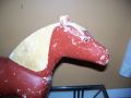 Fabuleux cheval du 19e sculpt�