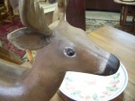 Carved folk art deer 2