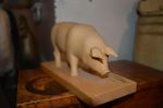 Cochon sculpté - Antiquités