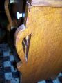 Miniature pine square nails S chest of drawers9