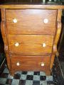 Miniature pine square nails S chest of drawers1
