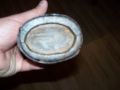 X rare oak wooden bottle for seal or whale fat oil.6