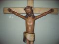 corpus en pin polychrome - Antiquit�s