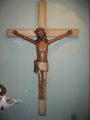 Pine polychromic corpus - Antiques