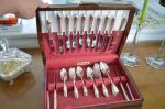 Coutellerie 12 couverts sterling & sp