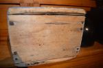 Pine salt box - Antiques