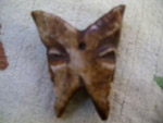 Nice double face bone carving2