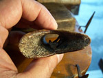 Nice double face bone carving7