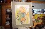 Georgette Pihay watercolor - Antiques