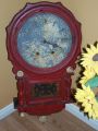 Belle vieille horloge avec de superbe couleurs