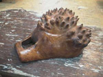 great old canoe cup with spikes - Antiques