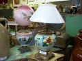 Superbe lampe &agrave; l'huile '' gone w the wind ''7