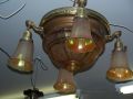 Superbe lustre avec globes en verre carnaval3