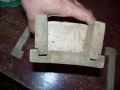 small one loaf pine sugar mold - Antiques