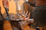 Folk-art moose carving4