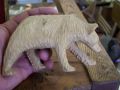 Cute tiny folk-art bear 5