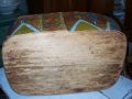  Panier Am&eacute;rindien antique, peint circa 18706