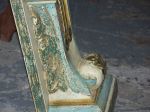 all carved pine side table 3