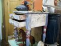 Double drawers pine table !!!!!8