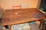 3 boards large top pine table 5