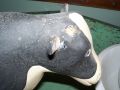 Vache sculpt�e  art populaire