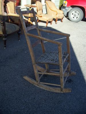 Fauteuil ber&ccedil;ant primitif 2